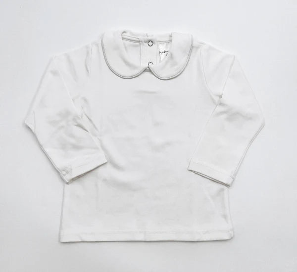 Peter Pan collar long sleeve