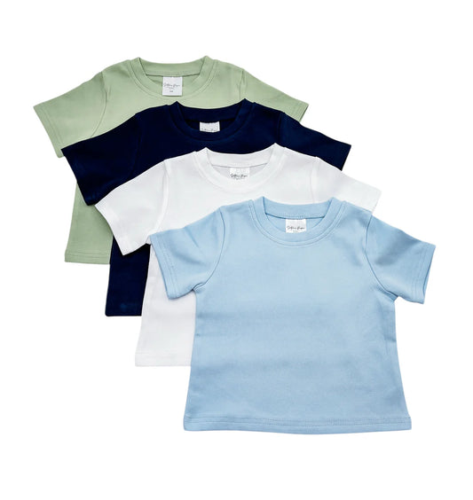 Short sleeve cotton tee