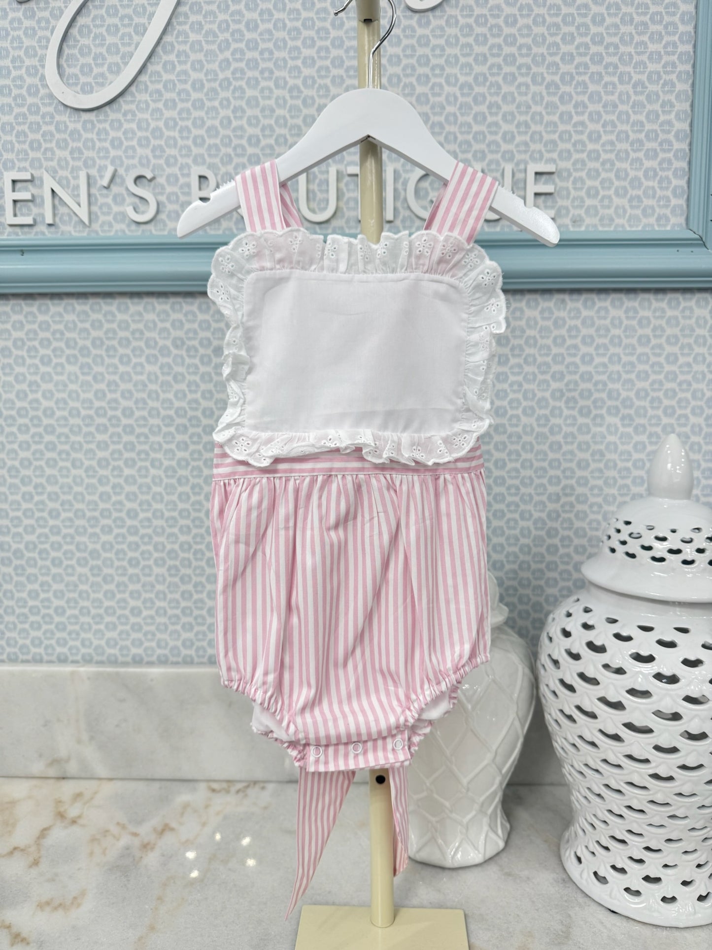 The Summer Stripe Bubble - Pink