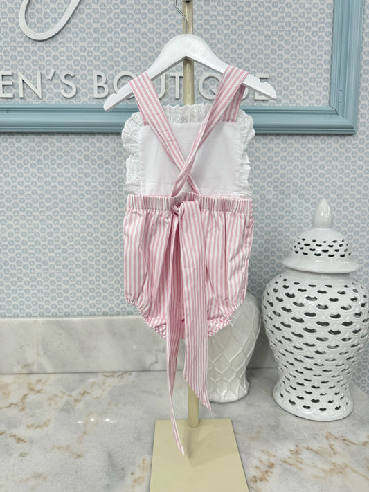 The Summer Stripe Bubble - Pink