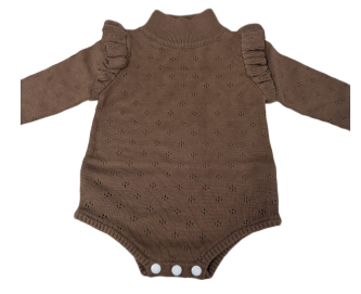 Hampton James Pointelle Knit Bubble