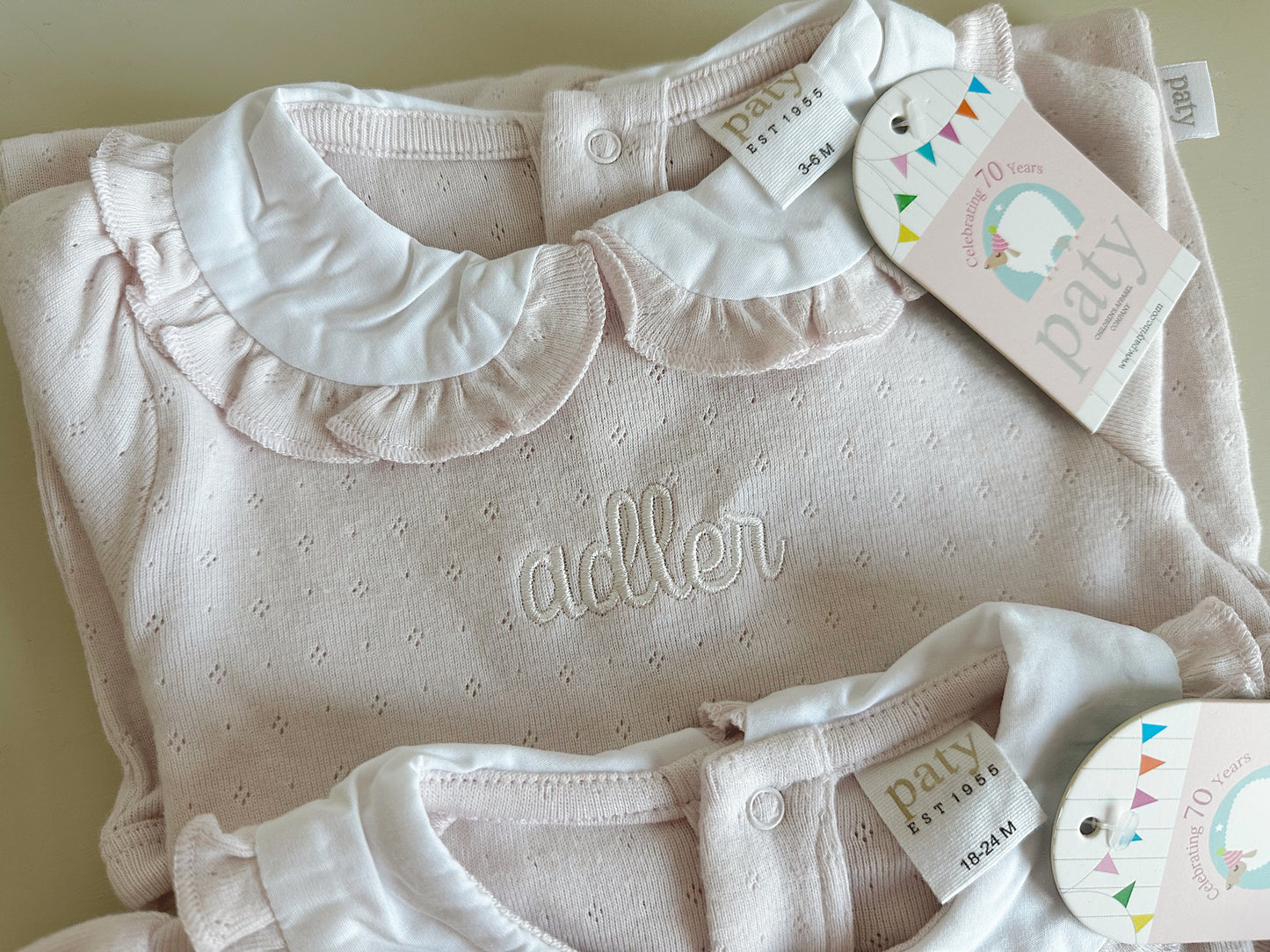 Paty Pointelle knit romper