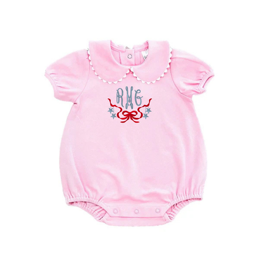 Fourth of July Short Sleeve Bubble