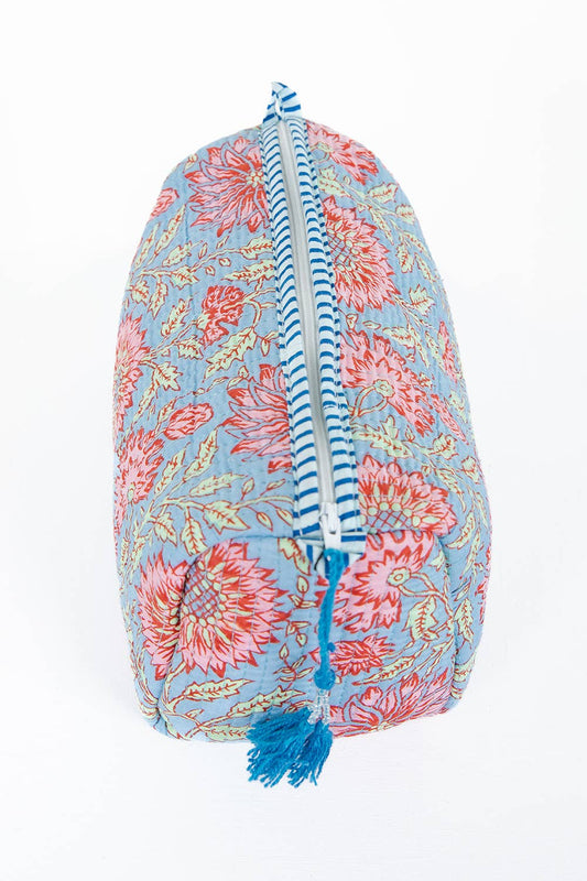 Floral Quilted Bag for Embroidery