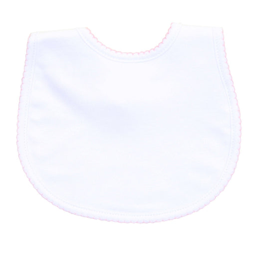 Magnolia Baby Essentials White Pink Bib