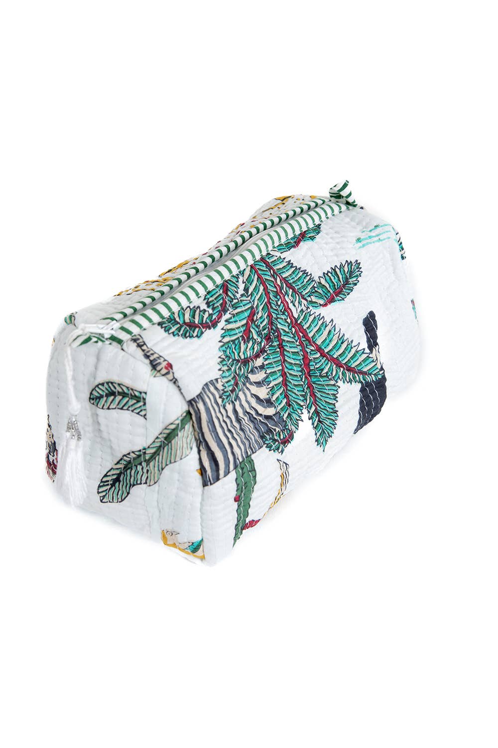 Floral Quilted Bag for Embroidery