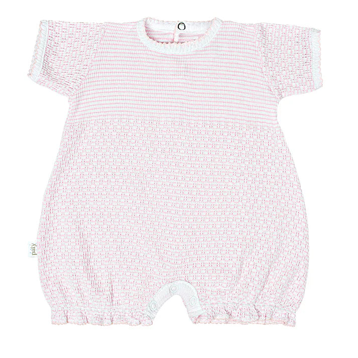Paty Knit Solid Color Ruffle Hem Bubble **preorder**
