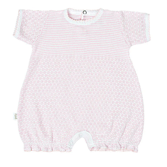 Paty Knit Solid Color Ruffle Hem Bubble **preorder**