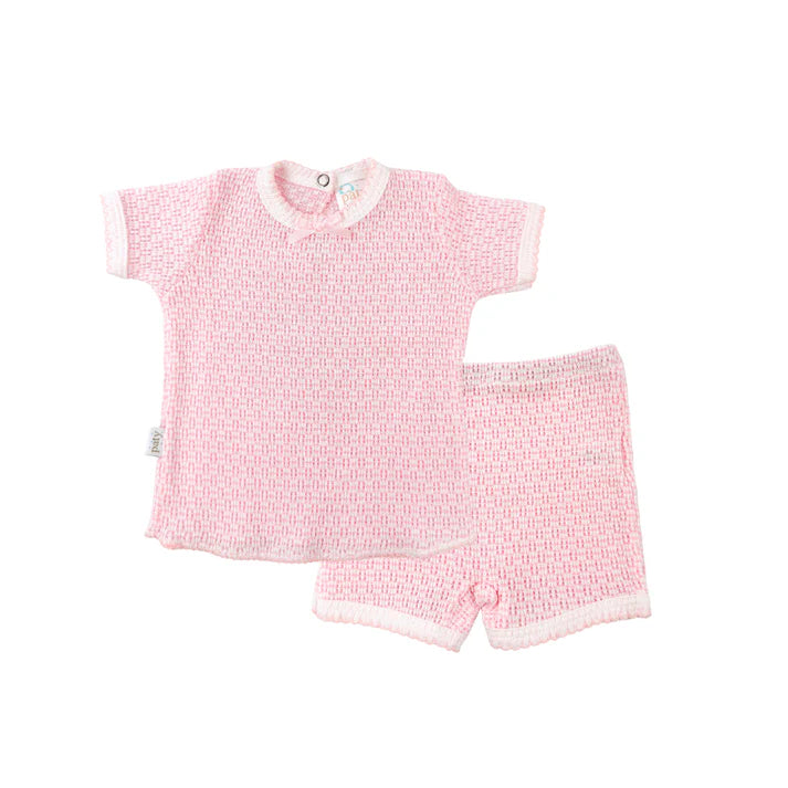 Solid Color 2pc Diaper Set with Shirt and Shorts **preorder**