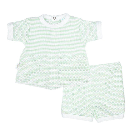 Paty Knit Shorts Set #230
