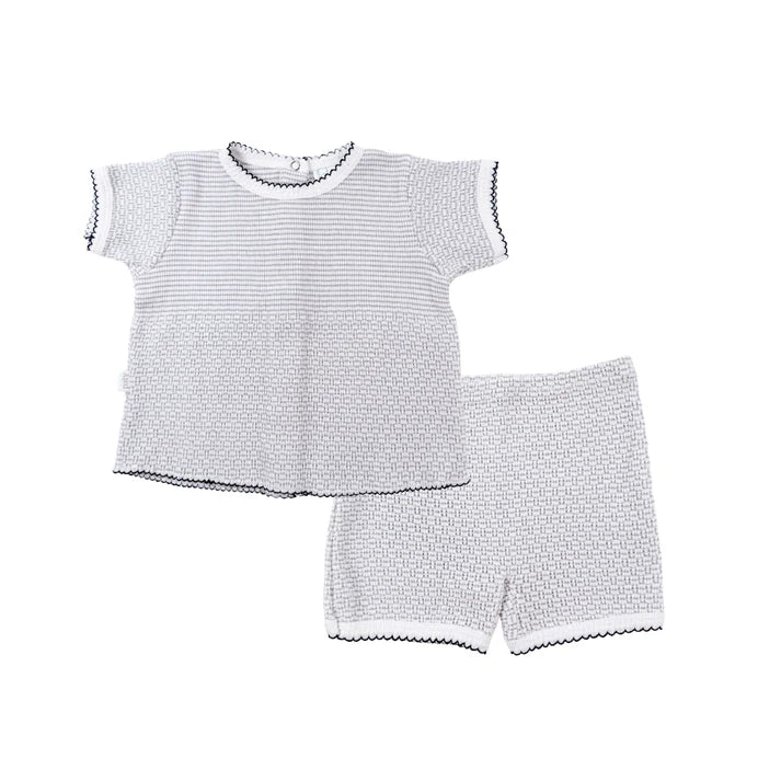 Paty Knit Shorts Set #230