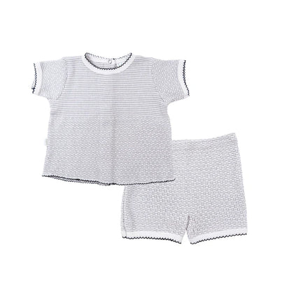Paty Knit Shorts Set #230